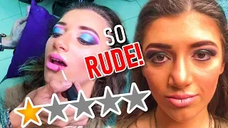 I WENT TO THE MOST EXPENSIVE WORST REVIEWED MAKEUP  ARTIST IN MY CITY part 2