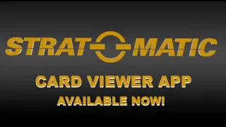 Strat-O-Matic Card Viewer App (Baseball)