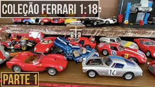 COLEÇÃO FERRARI 1:18: Anos 50 a 70 | Garagem em Escala