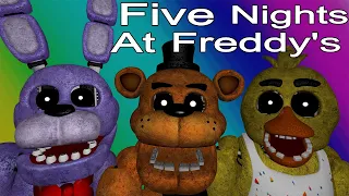 Five Nights at Freddy's - Full Horror Game Playthrough w/ Lui (Countdown to FNAF Movie)