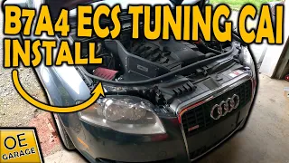 How to install an ECS Tuning Luft-Technik Cold Air Intake on an Audi A4