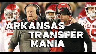 Arkansas Transfer Portal Mania