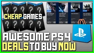 NEW PSN AND PHYSICAL PS4 GAME DEALS RIGHT NOW - Cheap PS4 Games!