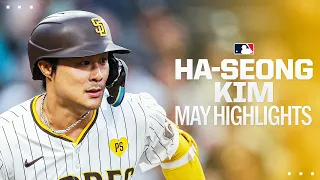 Ha-Seong Kim flashed the leather and hit for some power in May for the Padres! | 김하성