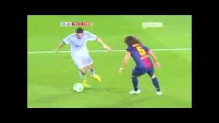 Di Maria humiliation Puyol Barcelona 1-3 Real Madrid " Clasico " 2/26/2013 Amazing waw