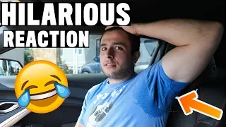 BEST FRIEND SWEATS THROUGH SHIRT IN HILARIOUS ZL1 CAMARO LAUNCH REACTION!!