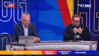 Menaces, blocages, débordements : clash sur le plateau !