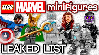 Ok I Guess...? 🤔 LEGO Marvel CMF Series All Minifigures Leaked | Disney+ 2021