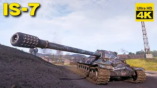 World of Tanks 8 Kills 10k damage IS-7 | 4K Video | - My battle My rules