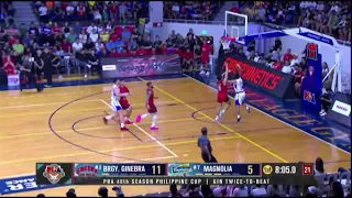 Mark Barroca SIZZLES EARLY for Magnolia vs Brgy. Ginebra 🔥 | PBA SEASON 48 PHILIPPINE CUP