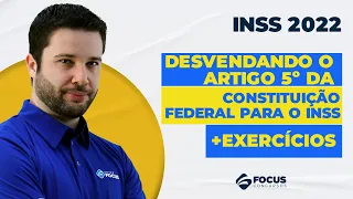 Concurso INSS 2022 | Exercícios de Direito Constitucional