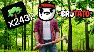 2000+ Trees Madness! I'm Fighting The Forest! | Brotato