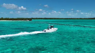 Exploring a Pristine Bahamian Island - Bahamas Boating, Fishing & Diving in Andros.