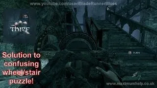 Thief Solution to annoying wheel/stairs puzzle! Search the abandoned library for the book PC 1080p