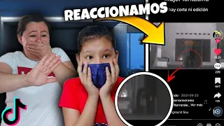 LO *ENTERRARON VIVO*😱 REACCIONAMOS A LOS VIDEOS DE TERROR DE TIK TOK MAS ESCALOFRIANTES