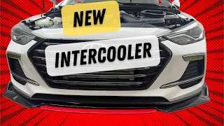 2018 Hyundai Elantra Sport Turbo Project Part 1 (Changing the Intercooler)