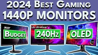 Best 1440p Gaming Monitor 2024 - Budget, 240Hz & OLED 1440p Gaming Monitors