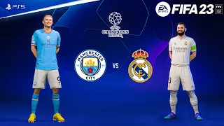 FIFA 23 - Real Madrid vs Manchester City - UEFA Champions League Final | PS5™ Gameplay [4K60]