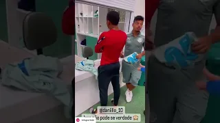 Danilo chega no treino do palmeiras de pijama após convocação para seleção brasileira 😂😂