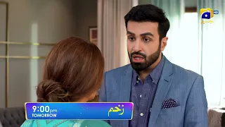 Zakham Episode 12 Promo | Sehar Khan | Aagha Ali | Tomorrow at 9:00 PM only on Har Pal Geo