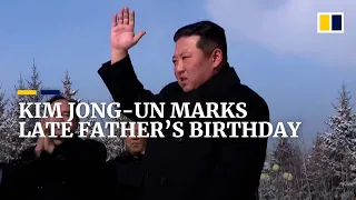 North Korea’s Kim Jong-un celebrates late father’s birthday known as ‘Day of the Shining Star’