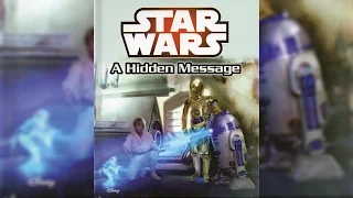 2015 Star Wars A Hidden Message Me Reader Read-Along Story Book 1