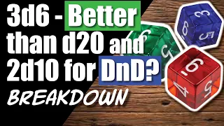 Is Rolling 3d6 or 5d4 Superior to a d20? Numerical Analysis of Dice for Dungeons & Dragons (D&D DnD)