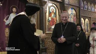 Venezia SALUTO DEL PATRIARCA MORAGLIA, Cattedrale Ortodossa Copta