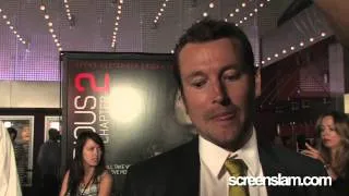 Insidious: Chapter 2 Premiere: Leigh Whannell Red Carpet Interview | ScreenSlam