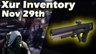 Destiny 2: Shadowkeep - Where is Xur Nov 29th - Location, Inventory, Perks | Exotic Armor Review