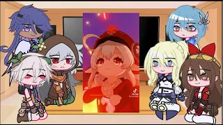 👊 TOP 5 💖 Genshin Impact react to Klee cute + ... | Tik Tok | Gacha Club