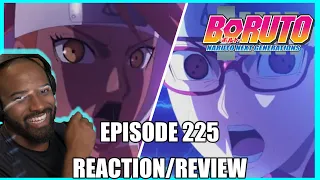 BEST FIGHT SO FAR!!! Boruto Episode 225 *Reaction/Review*