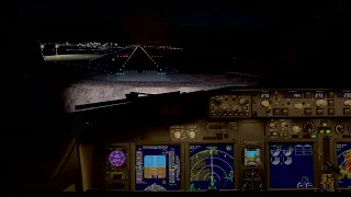 XP11-Zibo738 LGIR Landing 360@17 wind - No Sound