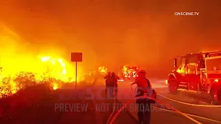 Saddleridge Fire Explodes to 4,700+ Acres, Prompts Widespread Evacuations In Los Angeles