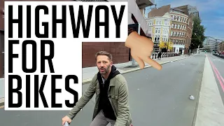 Can cycling “superhighways” change our cities? A trip down a London bike lane