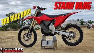 Day 3 on my Stark Varg!!! (feat. RJ Hampshire, Austin Forkner, and more!)