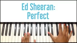 Ed Sheeran - Perfect: Piano Tutorial