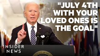 Highlights From Biden's Speech On Coronavirus Lockdown Anniversary