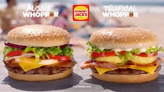 Hungry Jack's | The Tropical Whopper & Aussie Whopper ARE BACK!