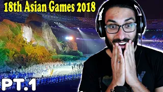 TINOS REACTS TO THE OPENING CEREMONY OF 18TH ASIAN GAMES JAKARTA - PALEMBANG 2018 PT.1 INDONESIA