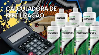 👉Calculadora para Fertilizante Líquido para Aquário Plantado - Seachem Flourish