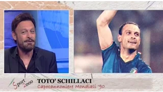 Totò Schillaci a Sport 2000 - Puntata del 6 giugno 2016