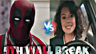 Deadpool 4Th Wall Breaks Vs She Hulk 4Th Wall Breaks_Who is Better ?