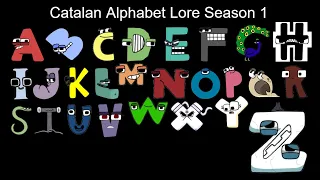 Catalan Alphabet Lore Season 1 - The Fully Completed Series | NJsaurus