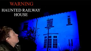 Overnight At The HAUNTED RAILWAY COTTAGE | REAL PARANORMAL ACTIVITY!