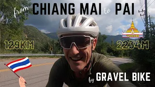 129KM CYCLING from CHIANGMAI to PAI, THAILAND!