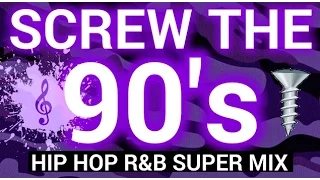 90's RAP R&B SUPER MIX [Slowed Down/Screwed & Chopped] By Dj Slowjah