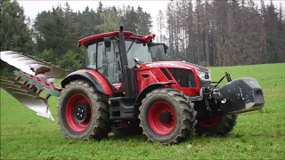 Nový Zetor Crystal 170 HD zkouška v orbě