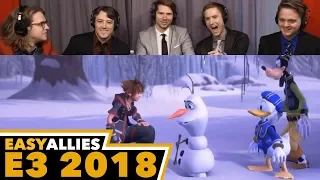 Kingdom Hearts III - Easy Allies Reactions - E3 2018