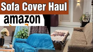 Sofa cover haul amazon | Sofa Covers online shopping | Latest Sofa Cover Designs by Talking Miththu